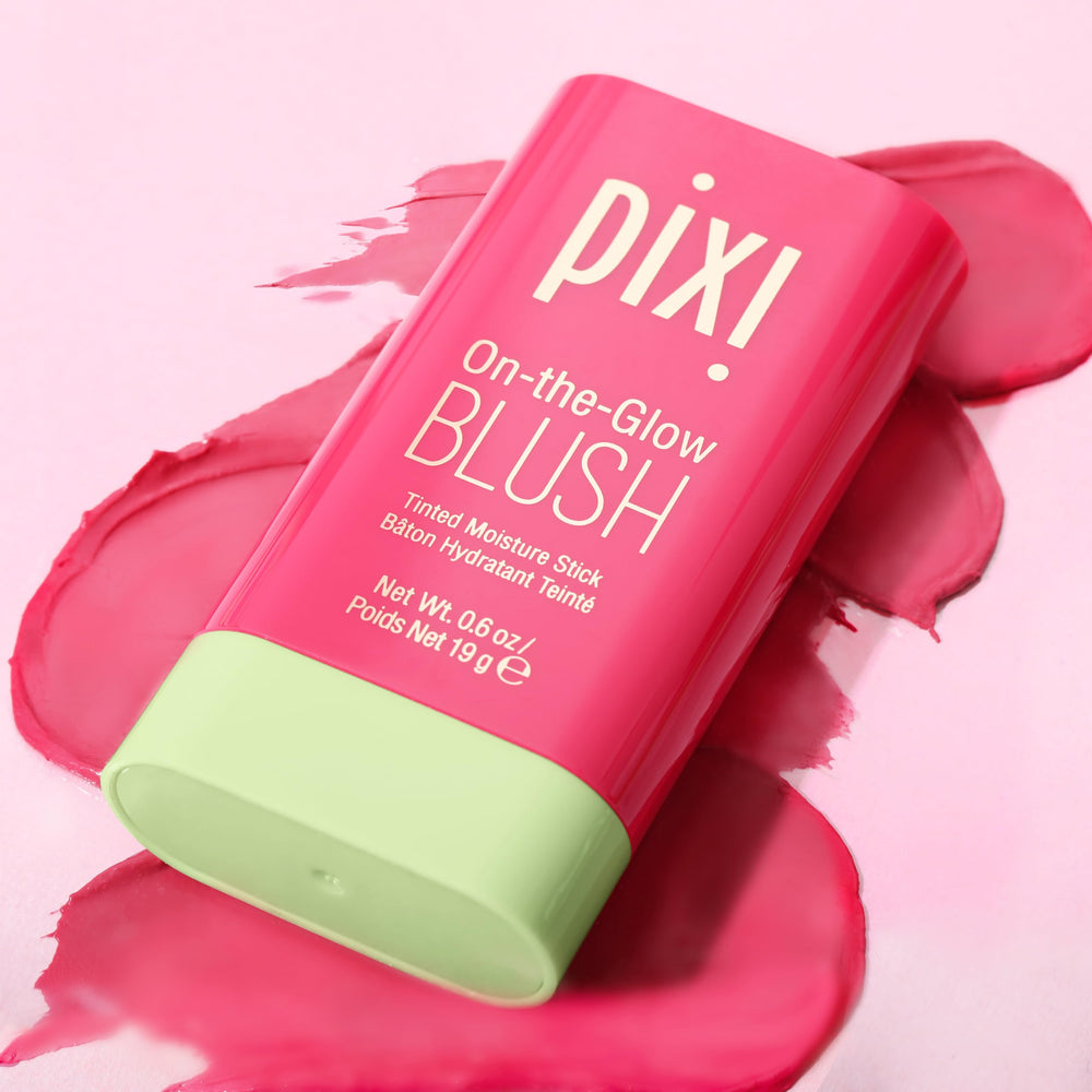 Pixi On-the-Glow Blush Ruby ginseng-ingredient highlights nourishing hydration