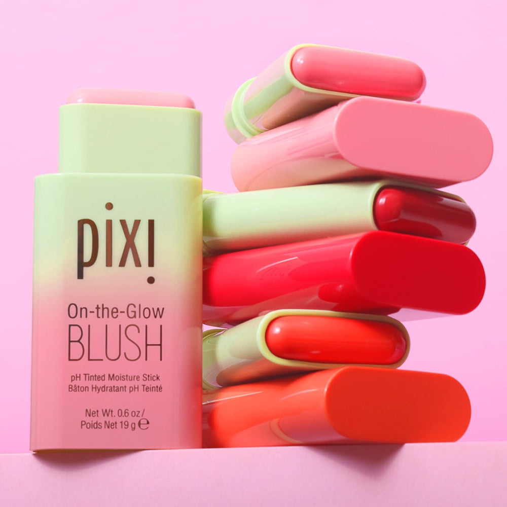 Pixi On-the-Glow Blush Ruby paraben-free formula suited for sensitive skin