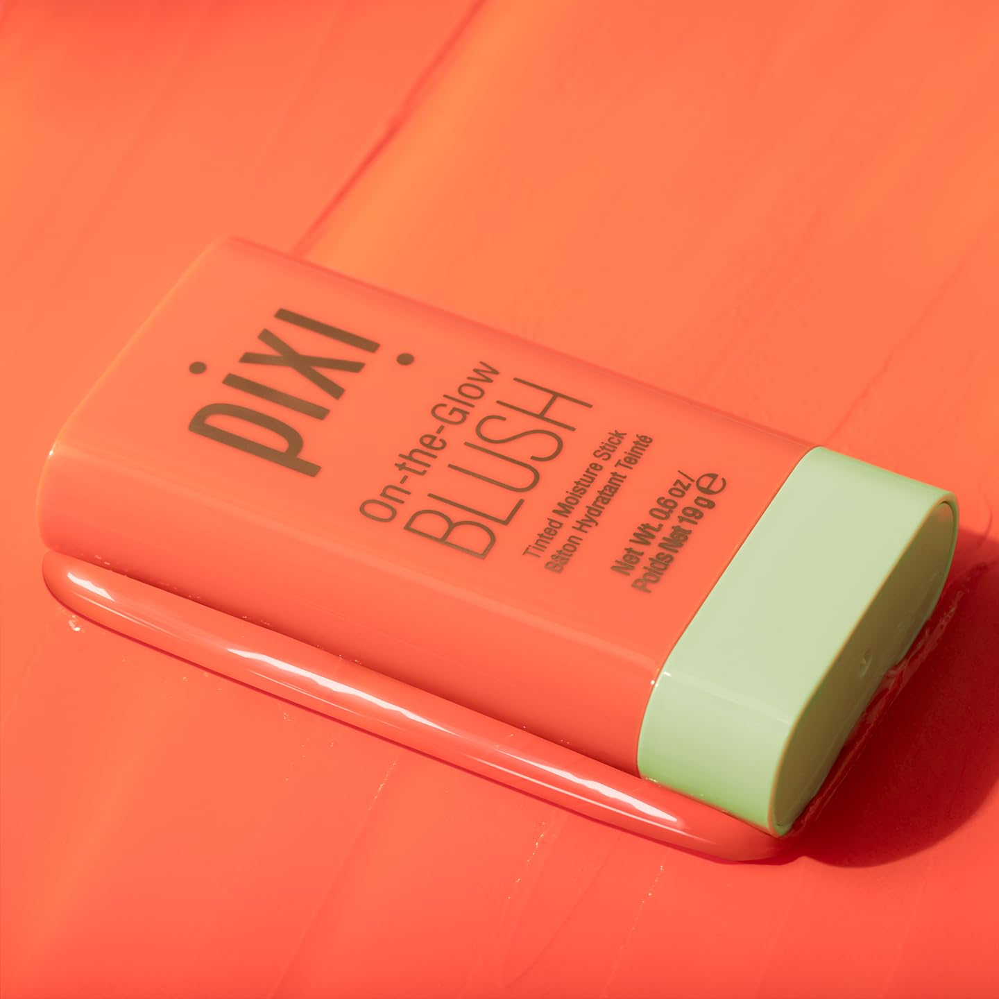 Pixi On-the-Glow Blush tube-packaging-back reveals portable, everyday-ready product