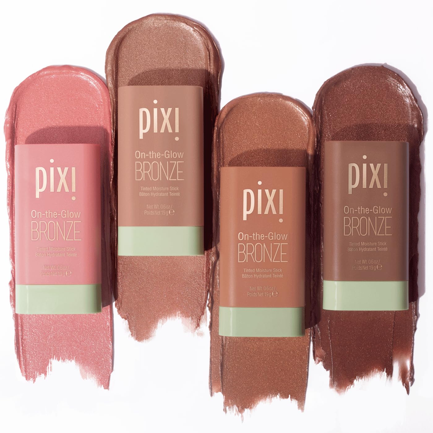 Pixi On-the-Glow Bronze RichGlow contains ginseng and aloe for soothing care.