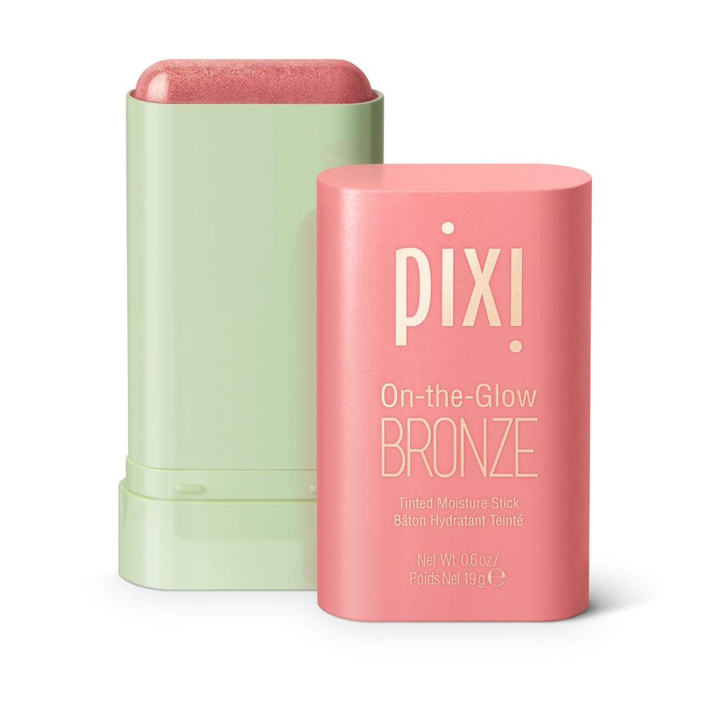 Pixi On-the-Glow Bronze twist-up mechanism for easy on-the-go touch-ups