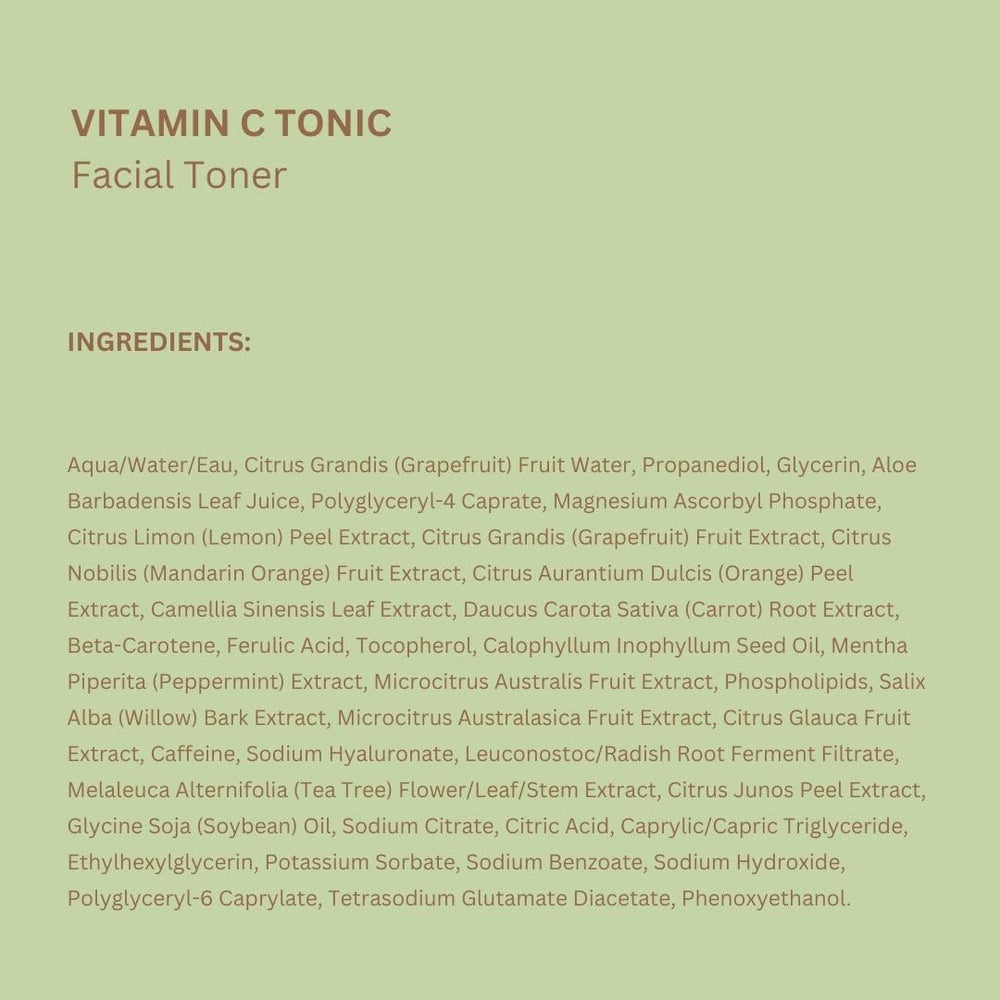 Pixi Vitamin-C Tonic travel-size packaging conveys convenience for on-the-go routines.