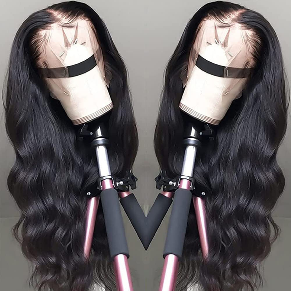 Pizazz Brazilian body-wave 20-inch wig with natural texture and fullness