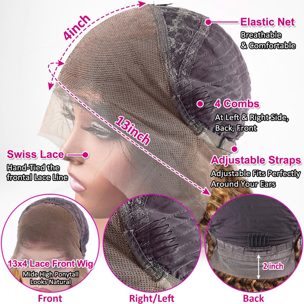 Pizazz deep-wave 26-inch wig adds dramatic, glamorous waves.
