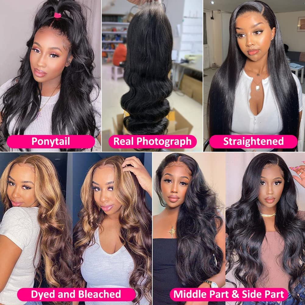 Pizazz packaging includes luxury bag, 5D eyelash, and wig cap.