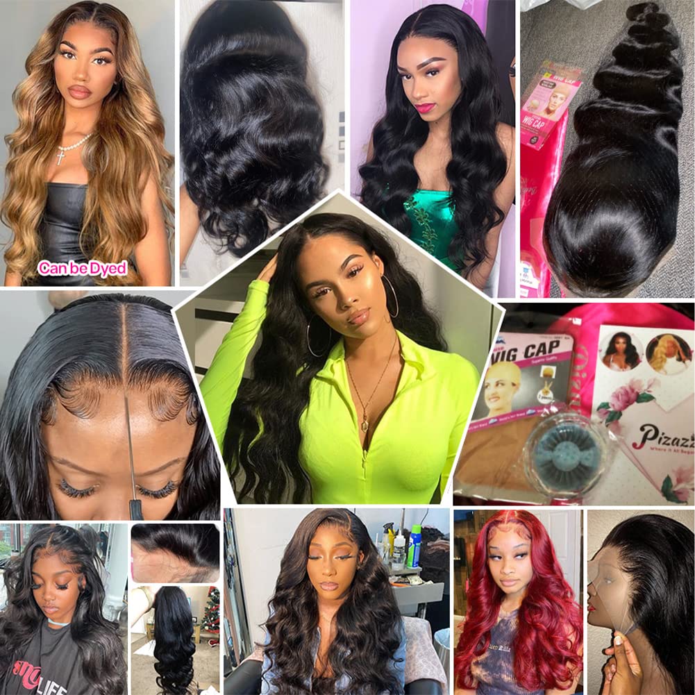 Pizazz pre-plucked natural hairline with baby hairs for easy styling
