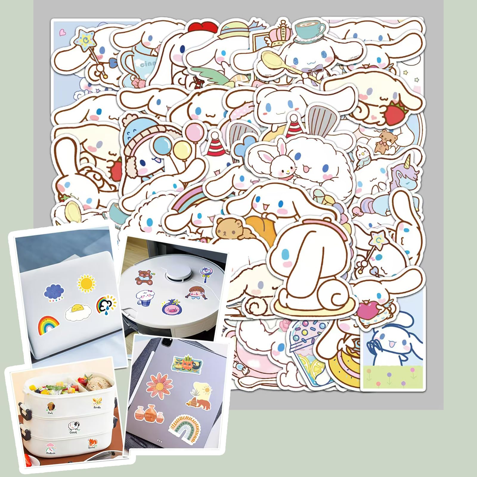 PJKJEUU Kawaii handbands provide soft comfort for wrists or headwear.