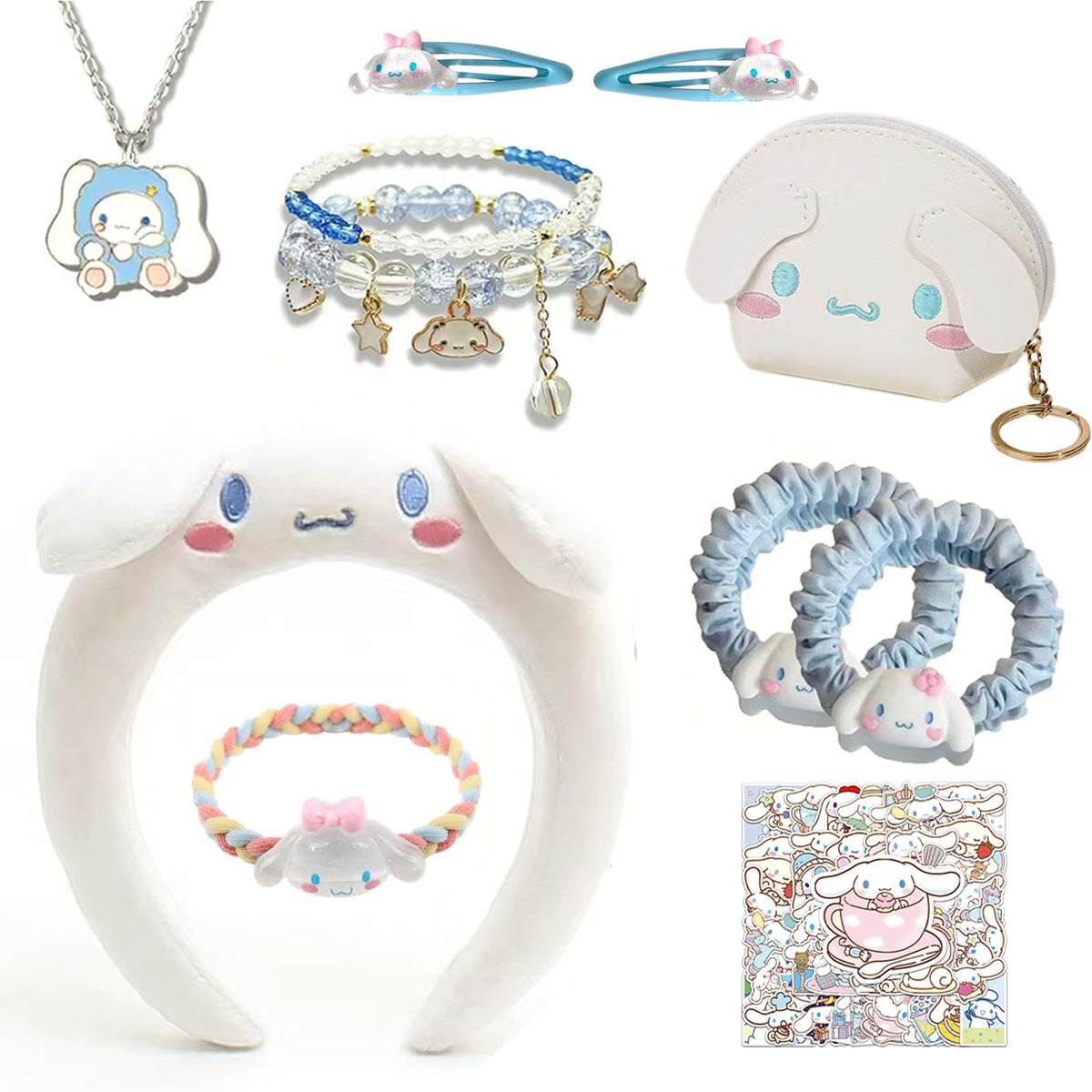 PJKJEUU Kawaii headband adds playful style to daily outfits.