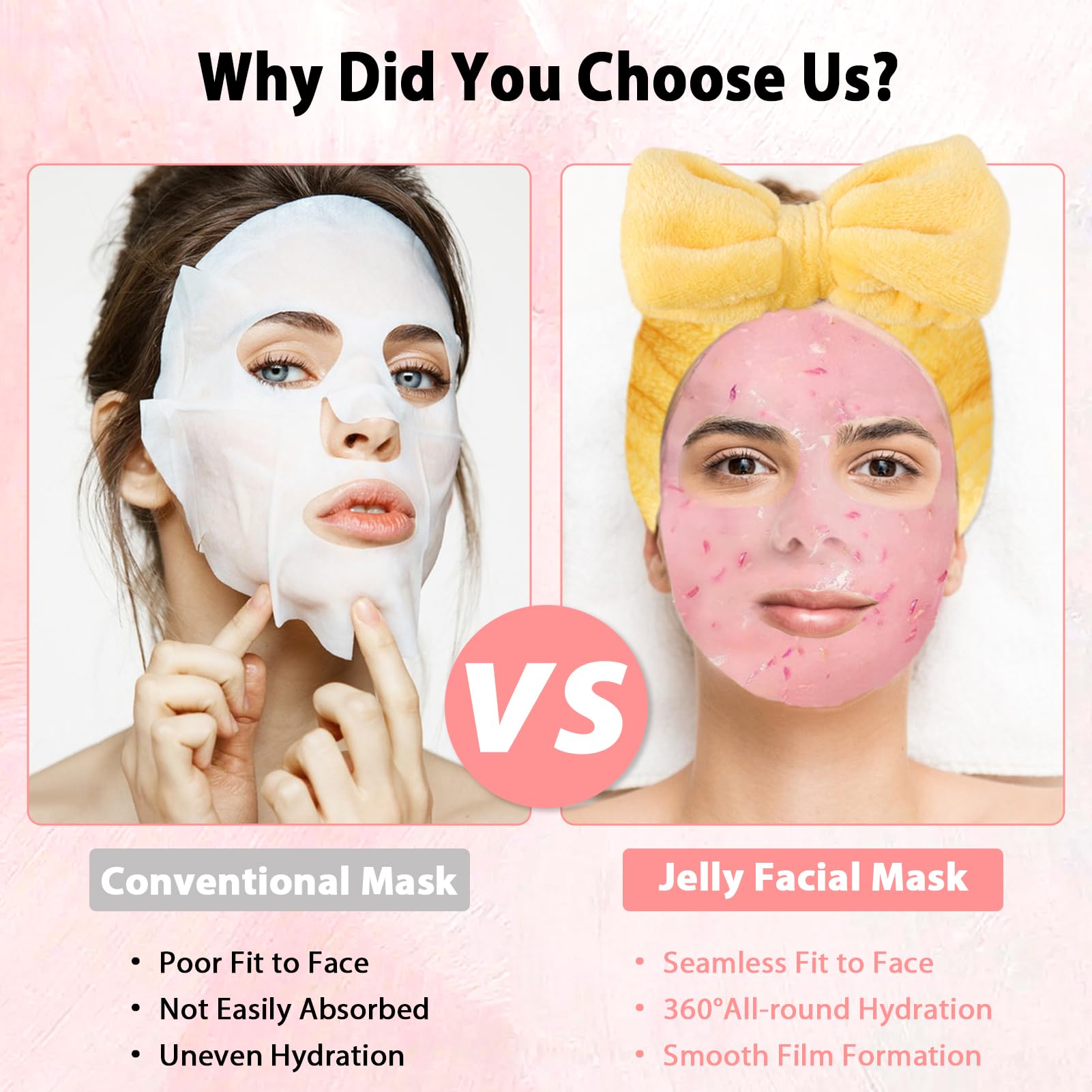 Pjordo jelly mask powder Bamboo Charcoal for purification after workouts