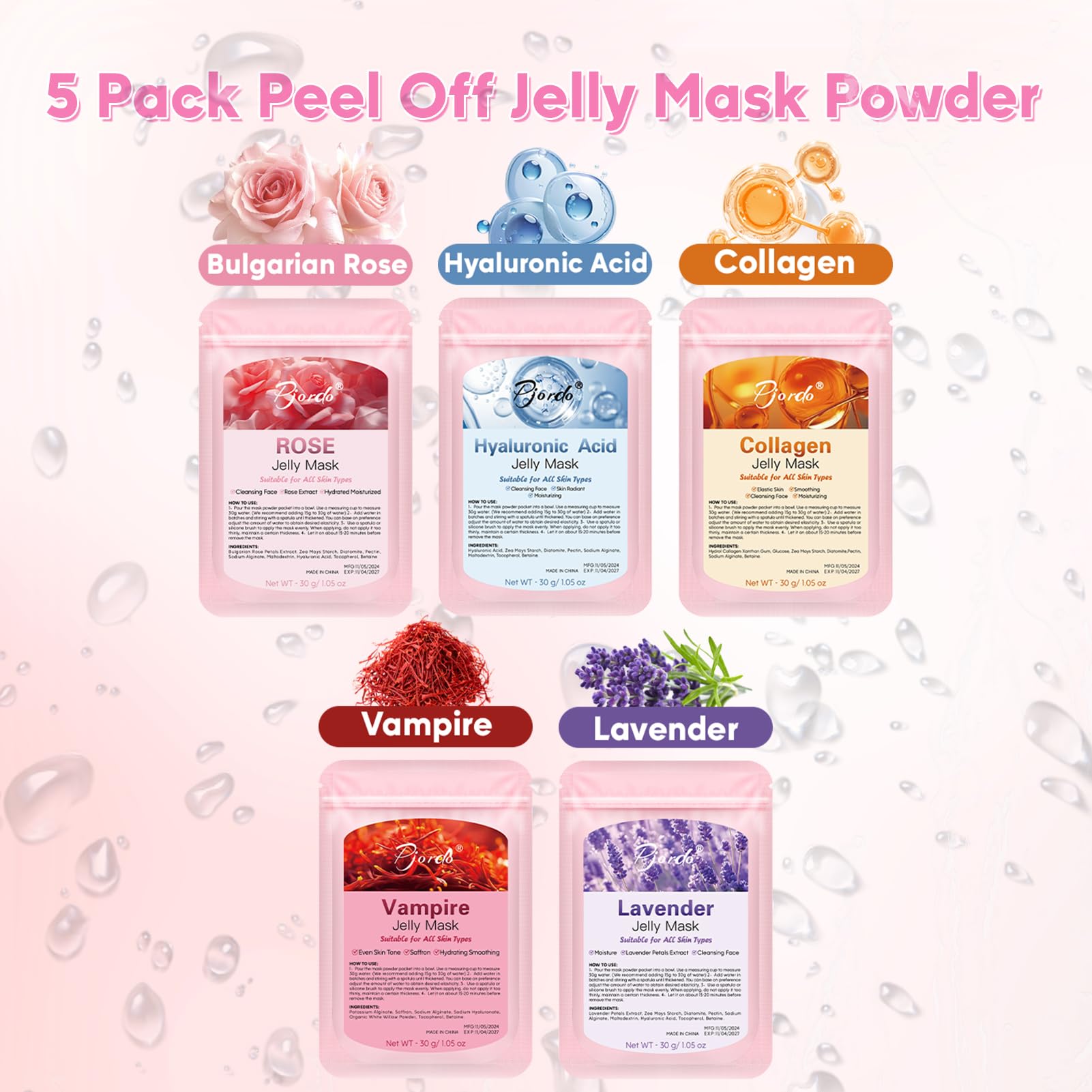 Pjordo spa kit gift pack—great for at-home self-care