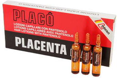 Placenta Placo 12-pack packaging promoting convenient at-home treatment