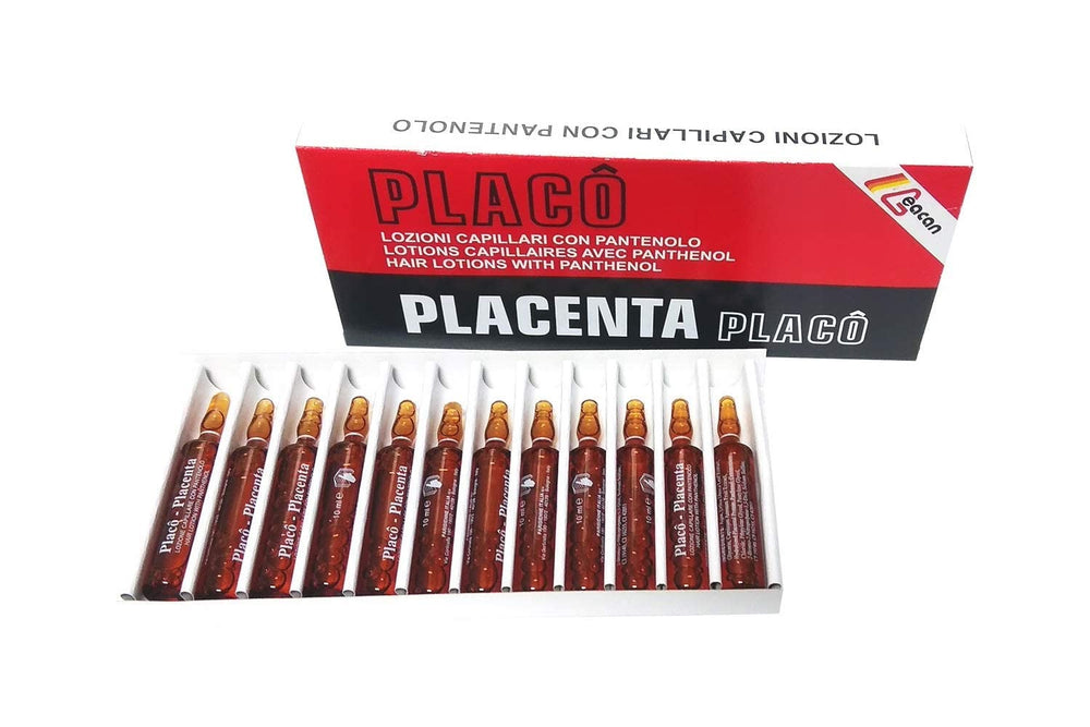 Placenta Placo hair shine and volume after treatment