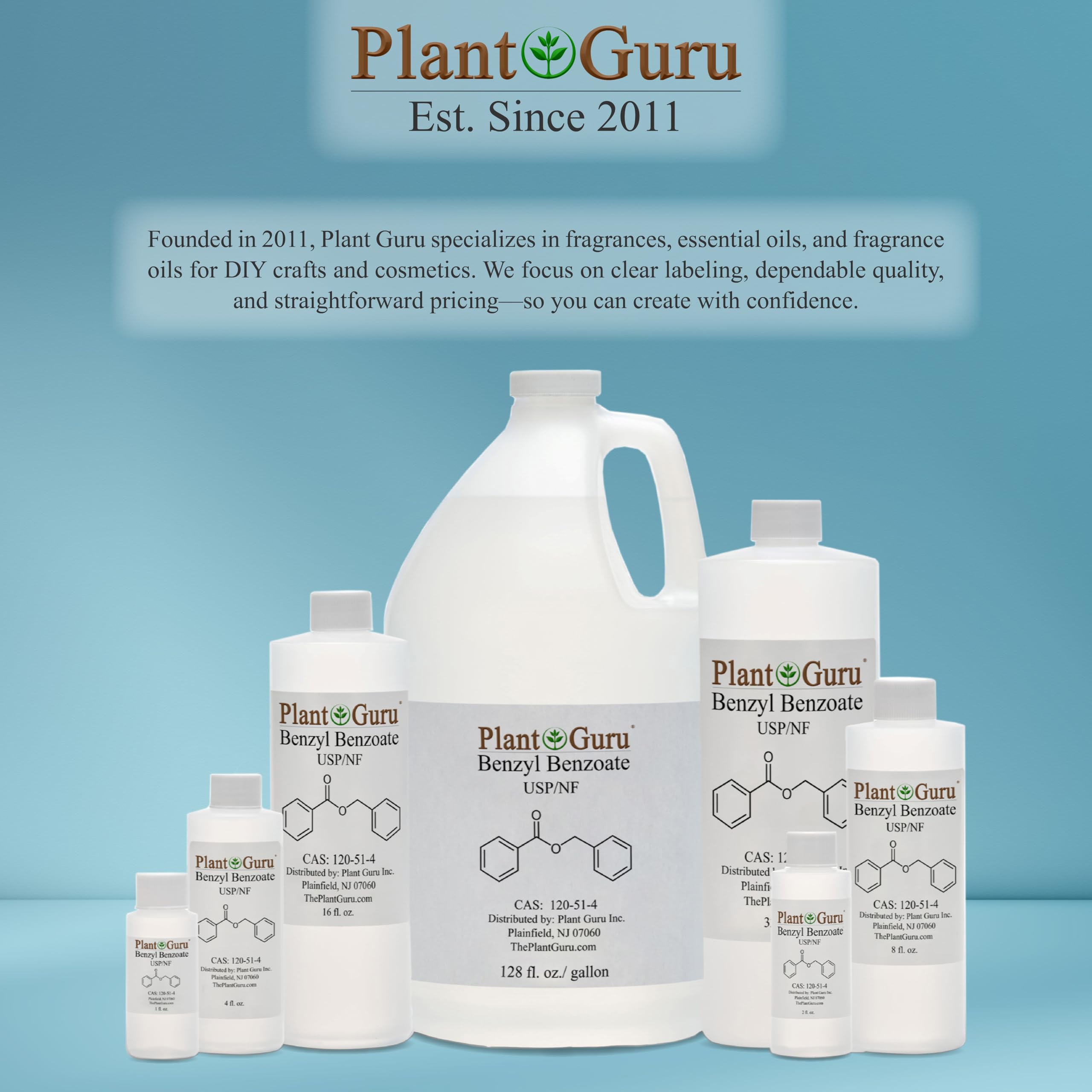 Plant Guru Benzyl Benzoate storage and handling tips.