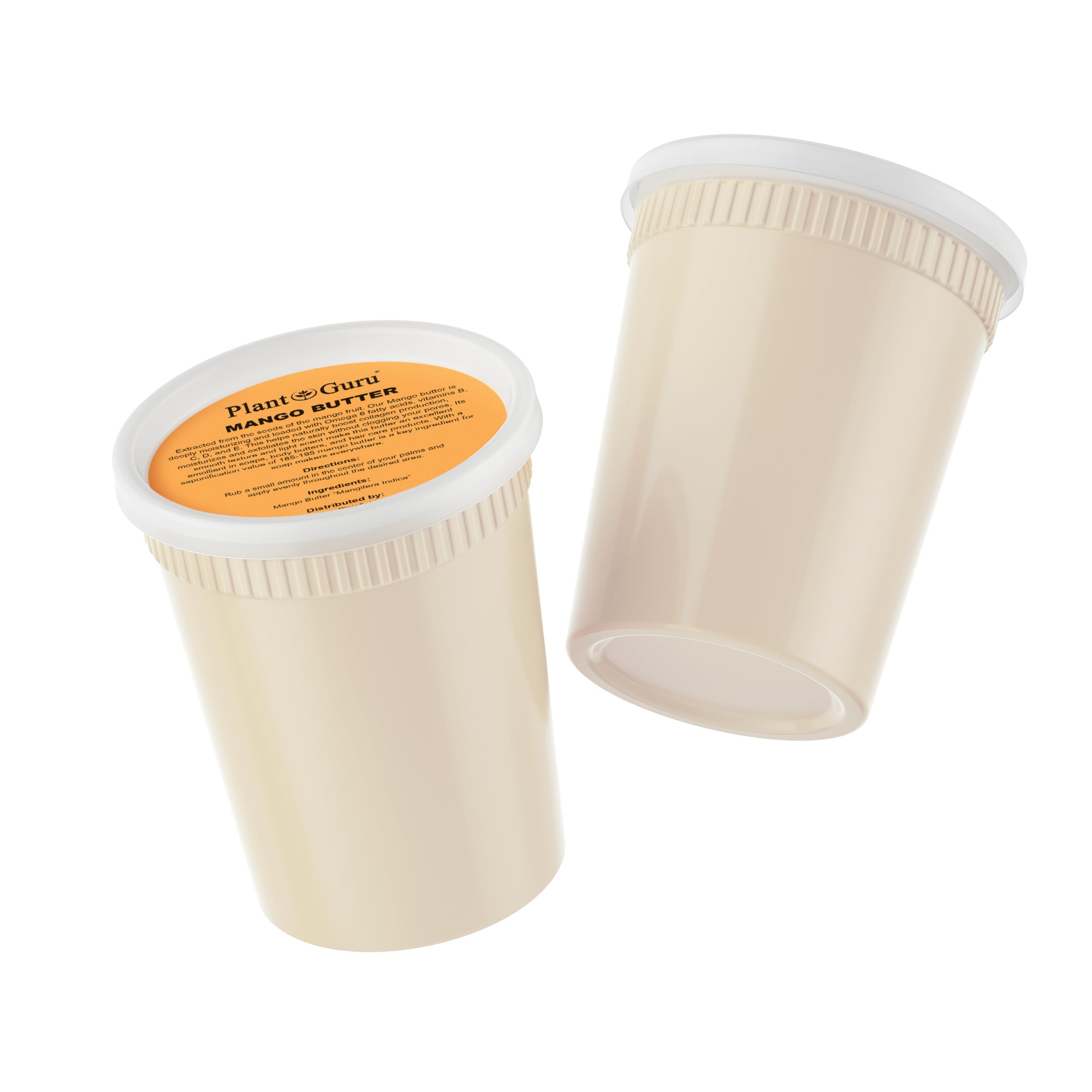 Creamy mango butter texture ideal for daily moisturization and softness