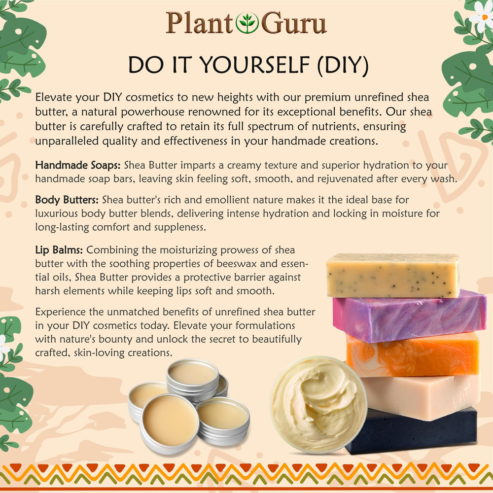 Plant Guru 16oz label indicates luxury sourcing from Ghana.