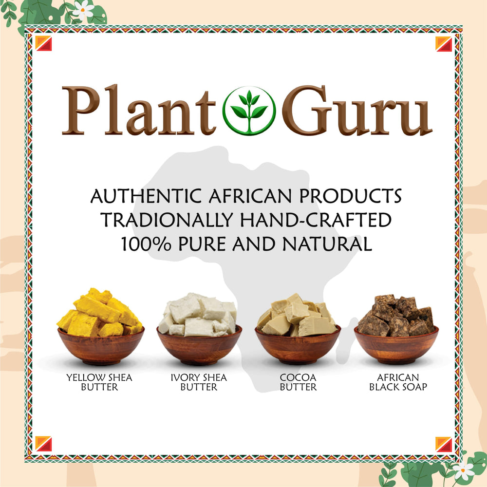 Plant Guru shea butter hand cream nourishes and softens dry, cracked skin.