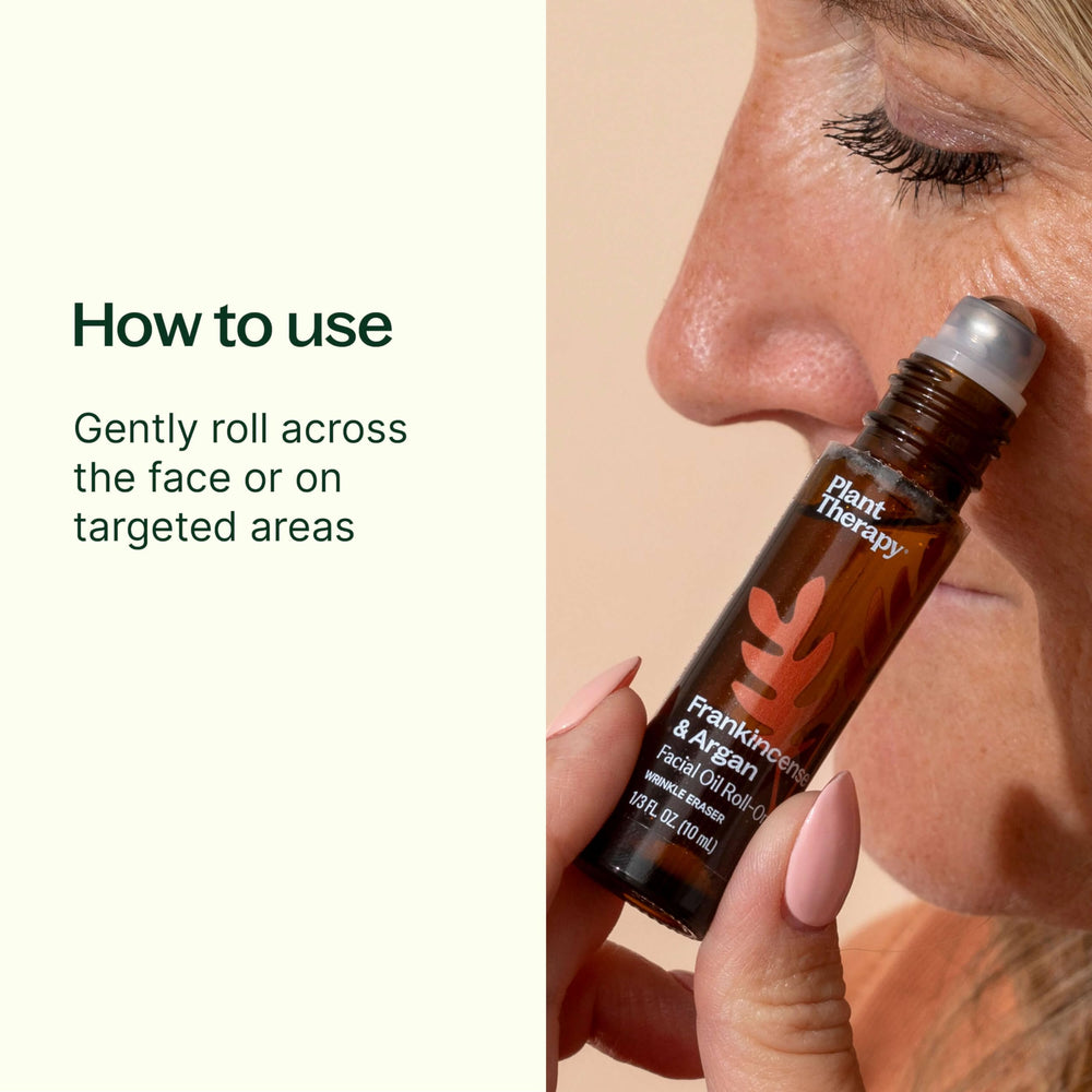 Plant Therapy frankincense Frereana oil drop showcases rich aroma and purity