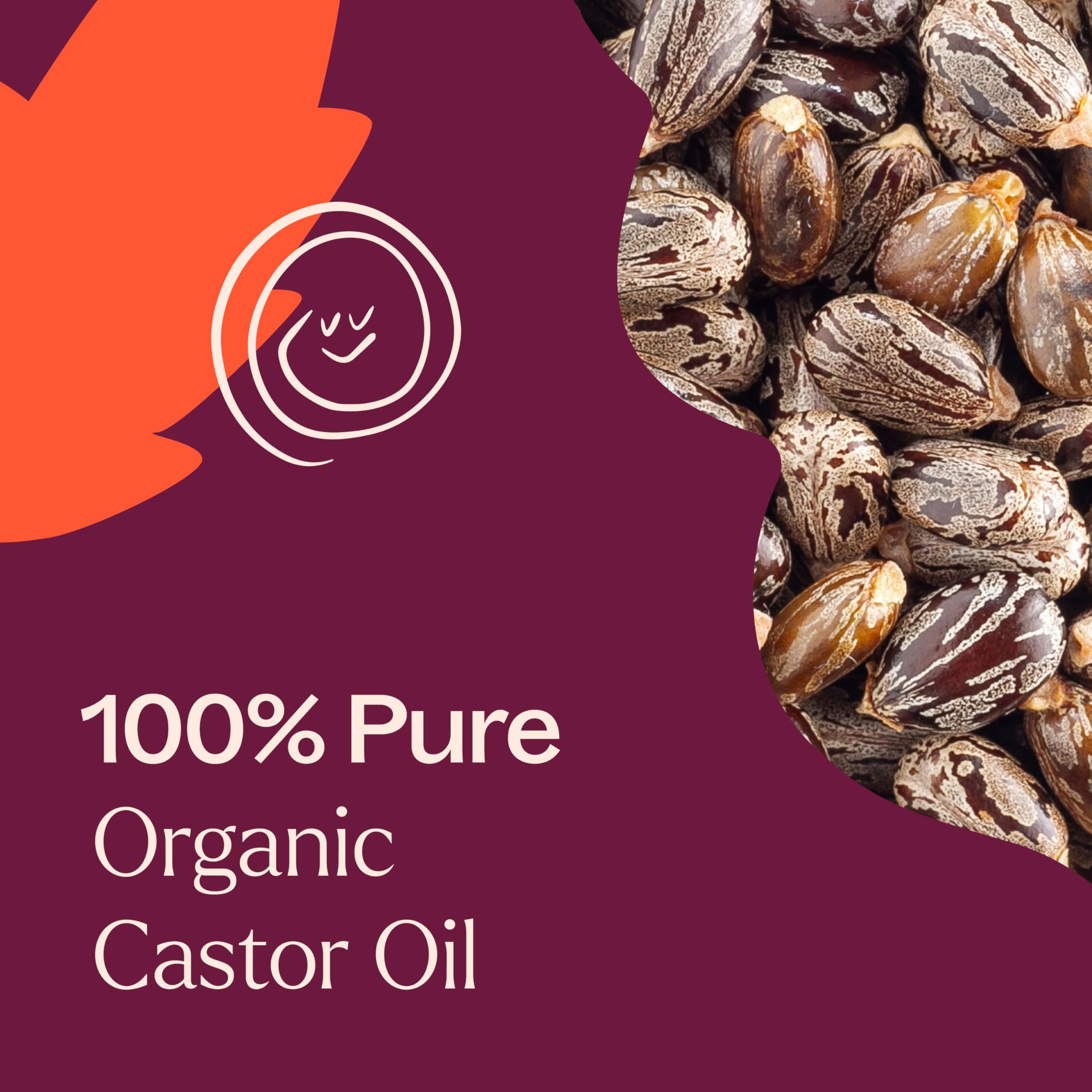 Plant Therapy castor oil for hair and scalp nourishment.