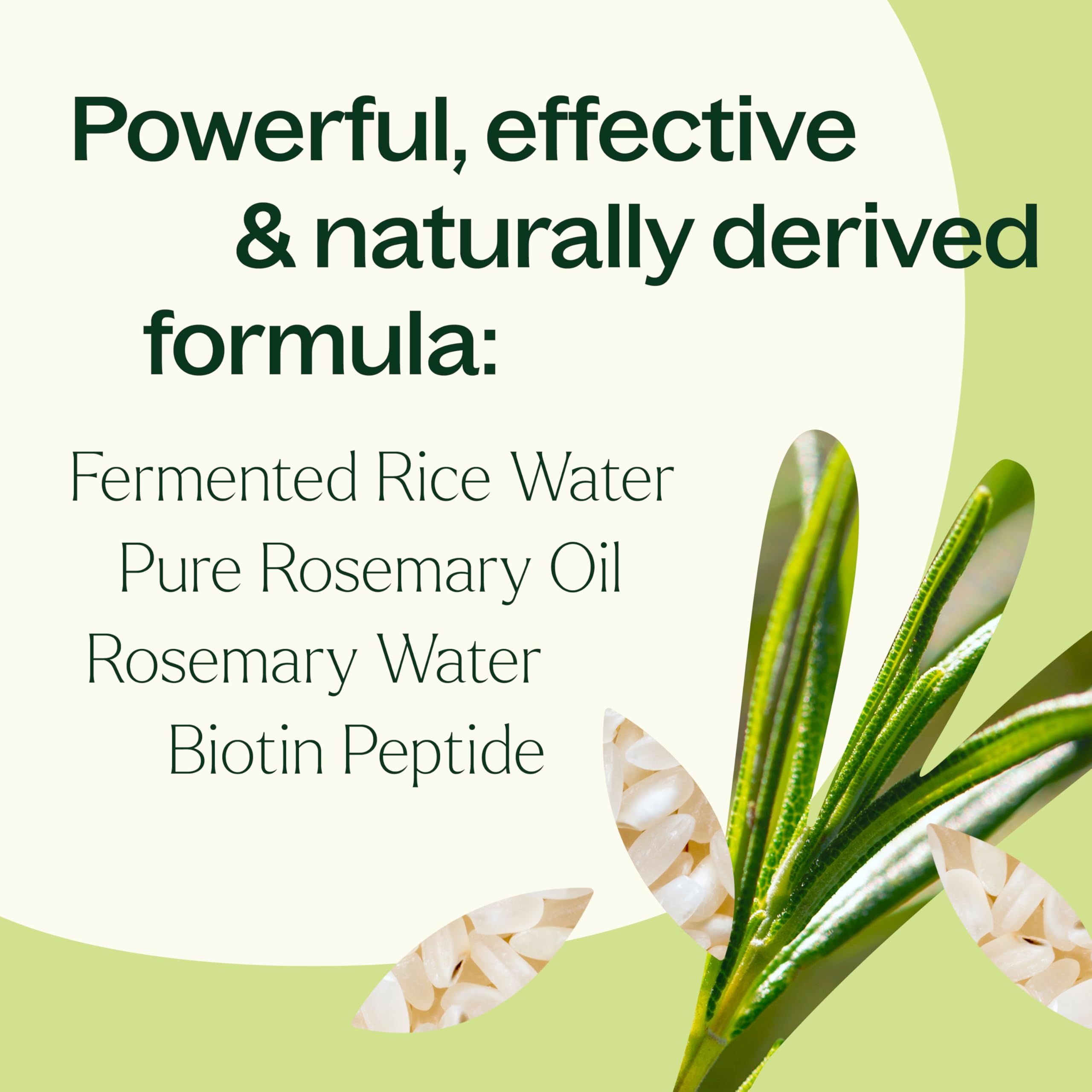 Plant Therapy spray on hair reveals gentle mist and manageable flyaways.