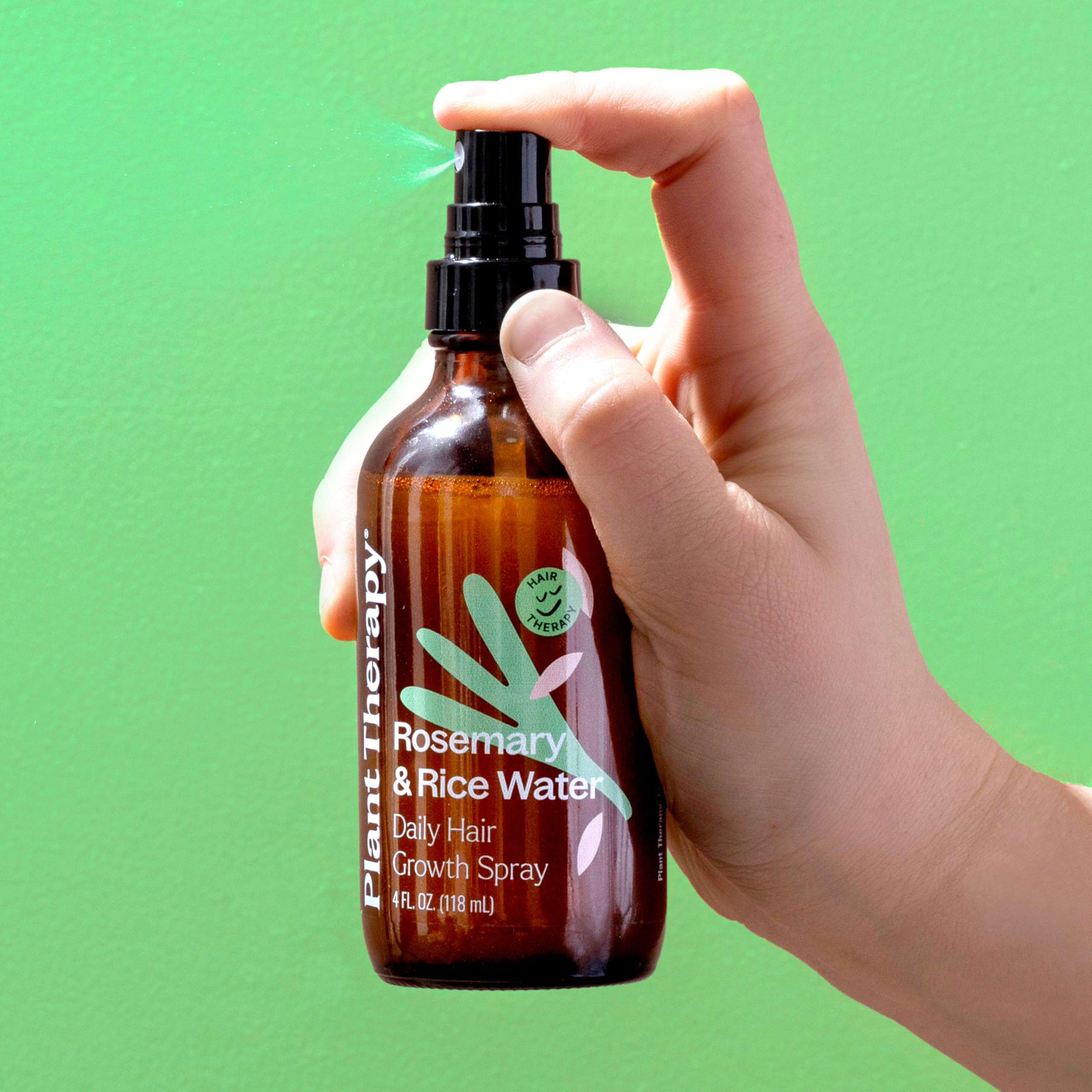 Plant Therapy rosemary scent paired with rice water for a refreshing daily ritual.