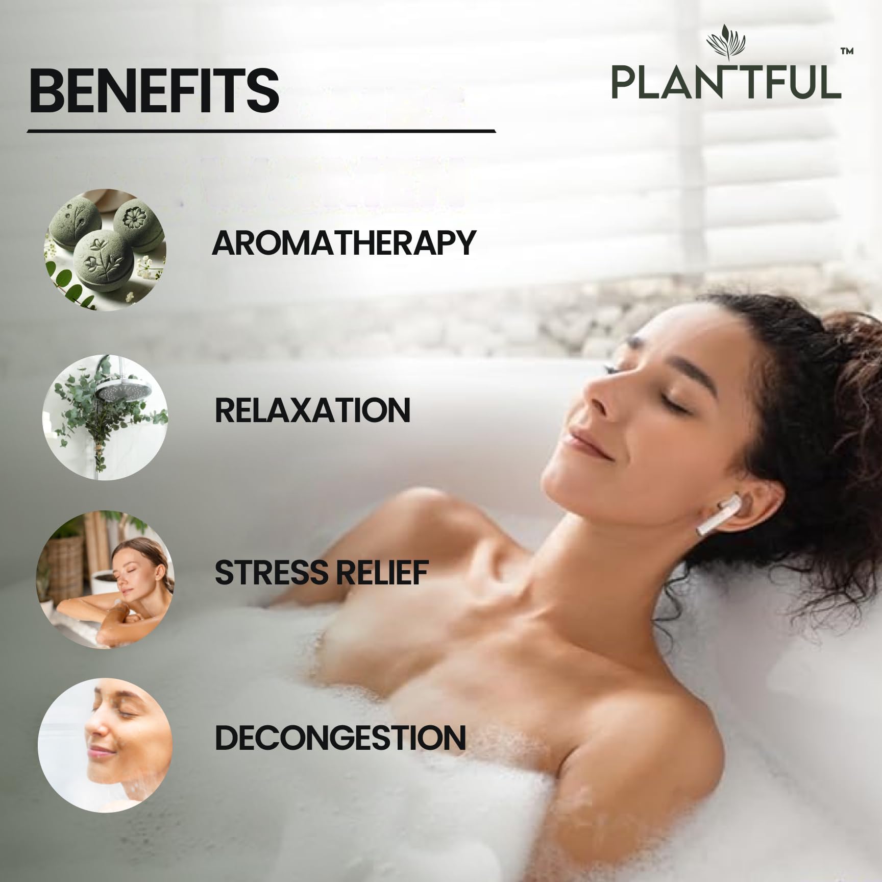 Plantful kid-safe bubble bath image conveys gentle, enjoyable routines for children and families.