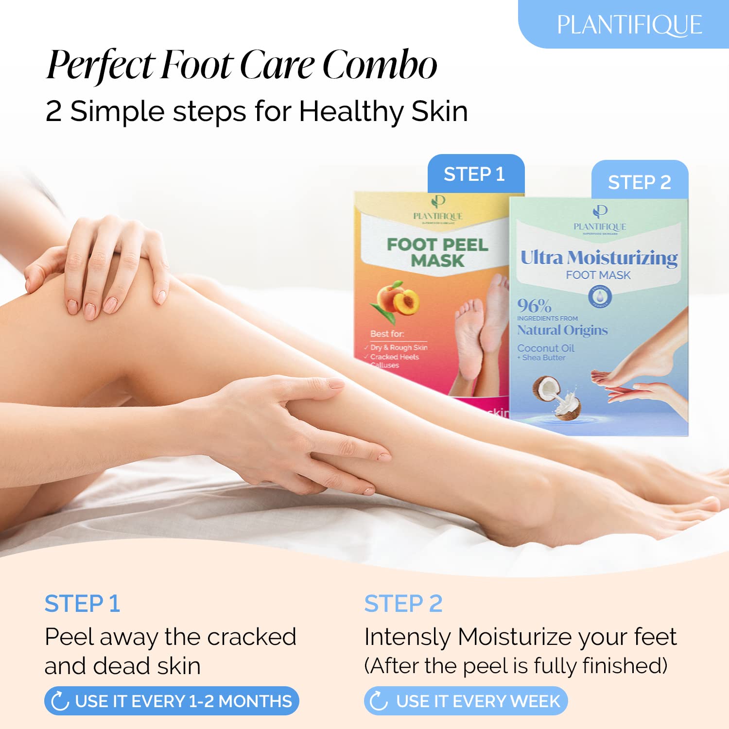 Plantifique at-home spa foot care ritual image.