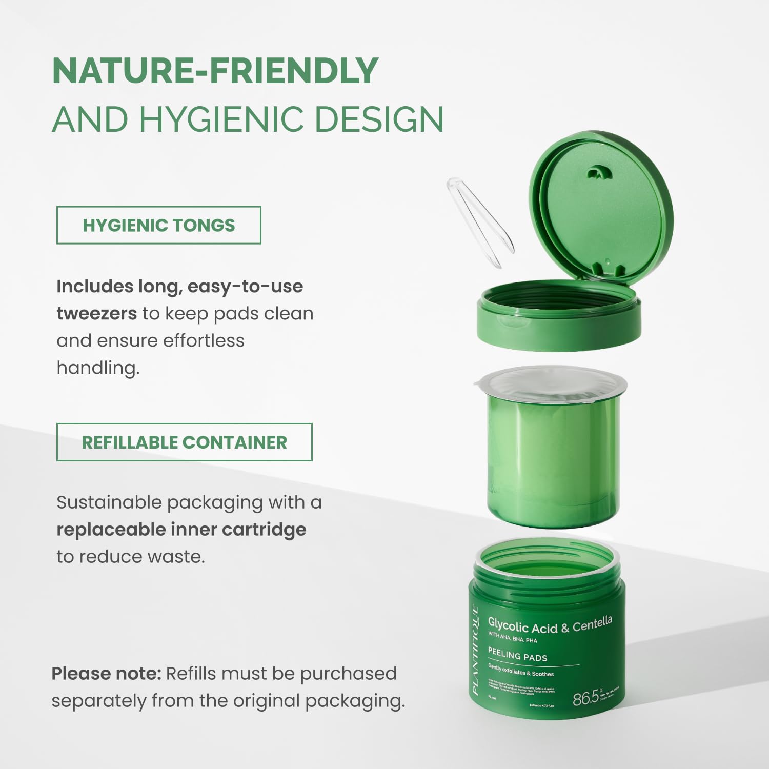 PLANTIFIQUE CICA Tea Tree Hyaluronic formula supports calm, hydrated skin after use.