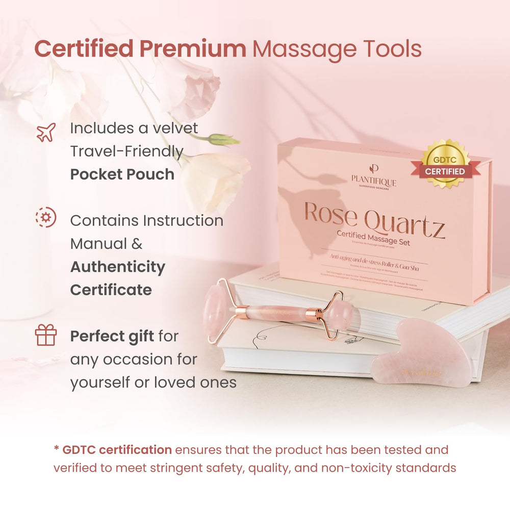 Plantifique guidebook included for easy at-home skincare steps.