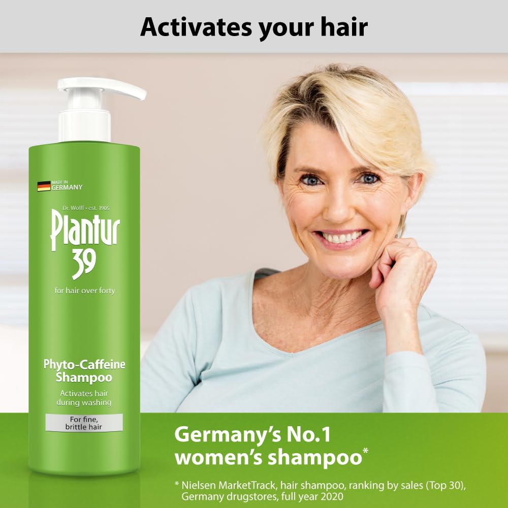 Plantur 39 tonic pairing demonstrates enhanced routine with scalp tonic.