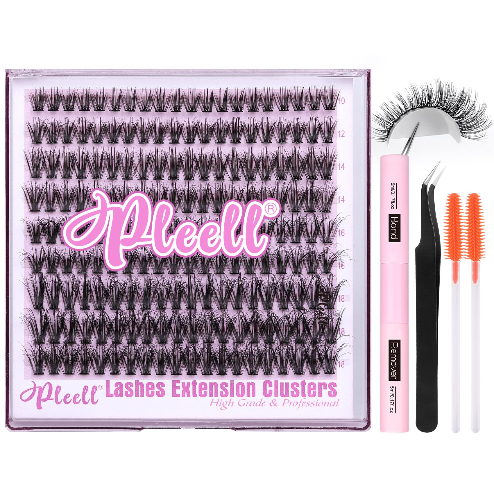Pleell at-home-use image shows simple steps to achieve a natural daily look