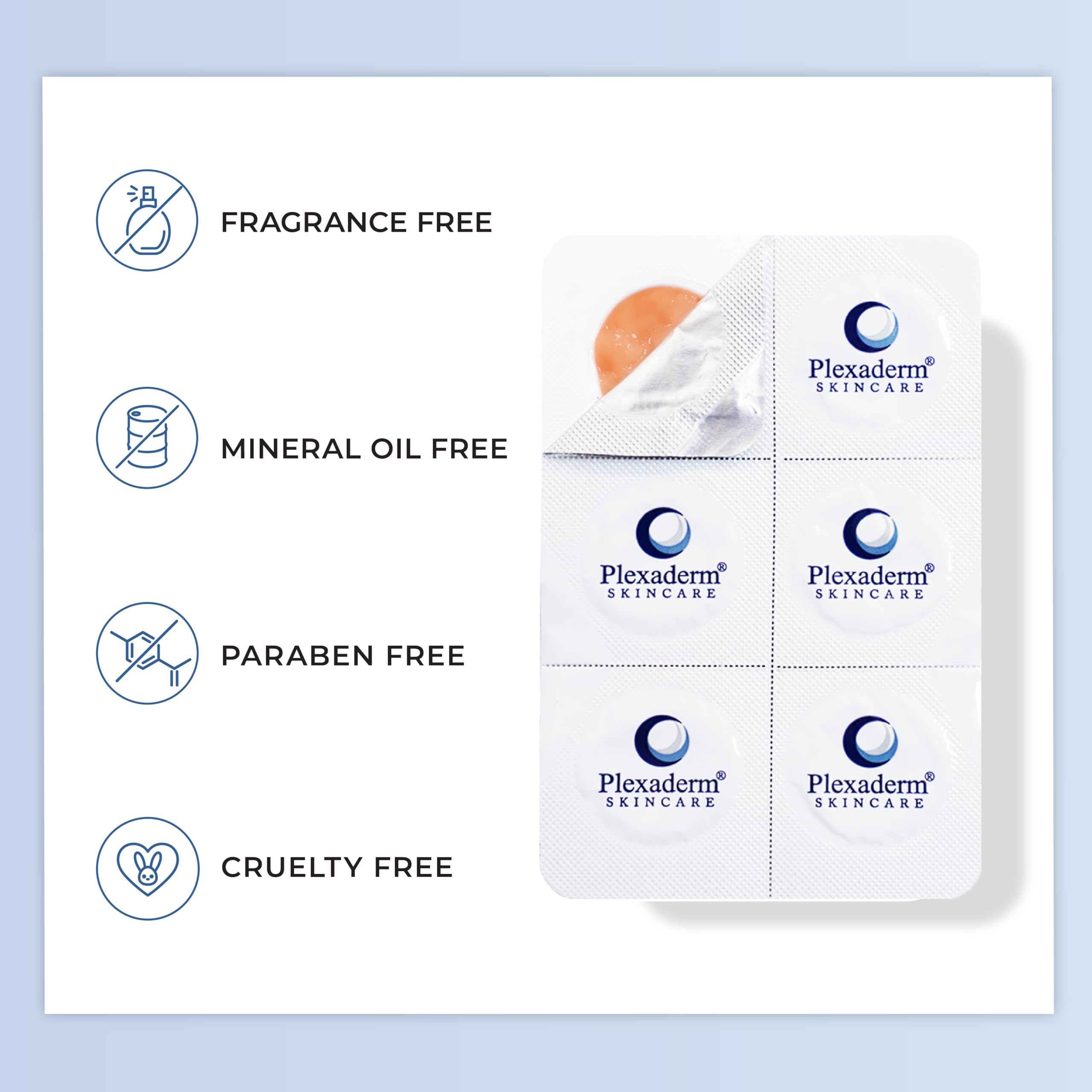 Plexaderm Rapid Reduction Eye Serum glow after application evokes refreshed, awake appearance