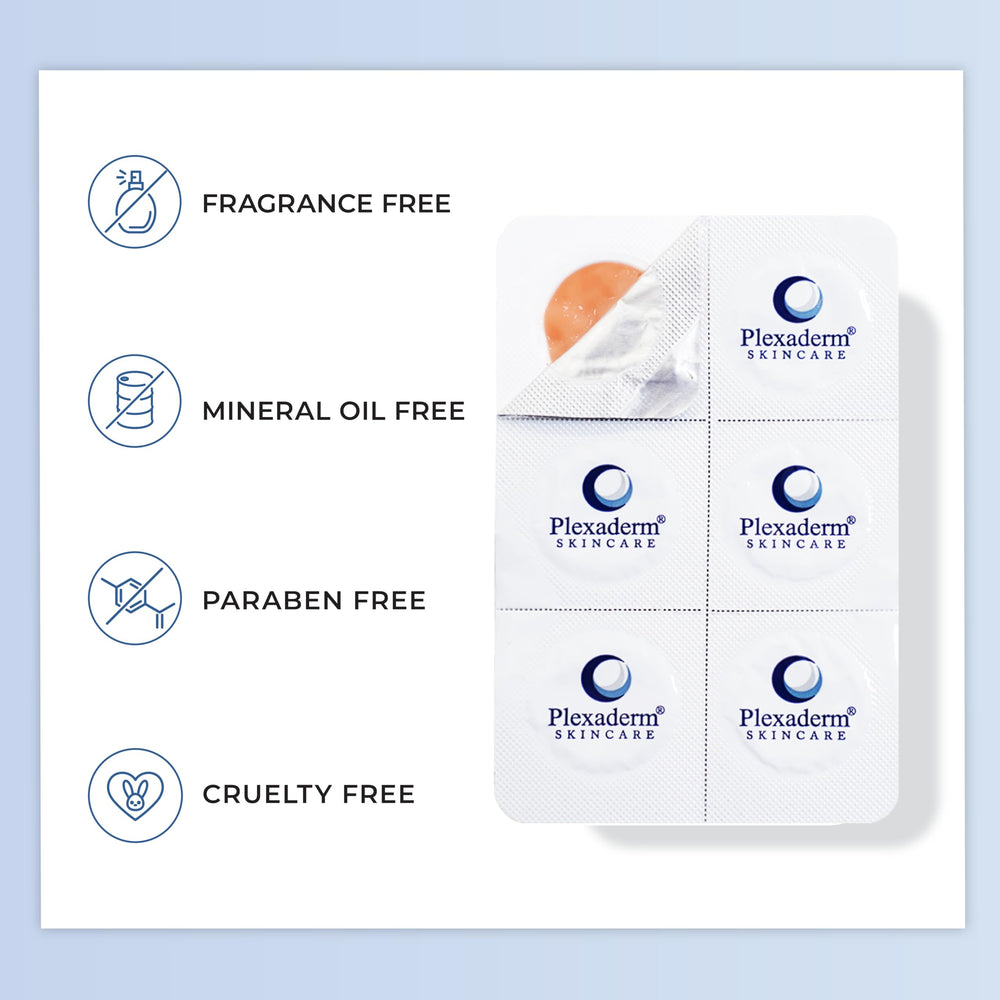 Plexaderm Rapid Reduction Eye Serum glow after application evokes refreshed, awake appearance