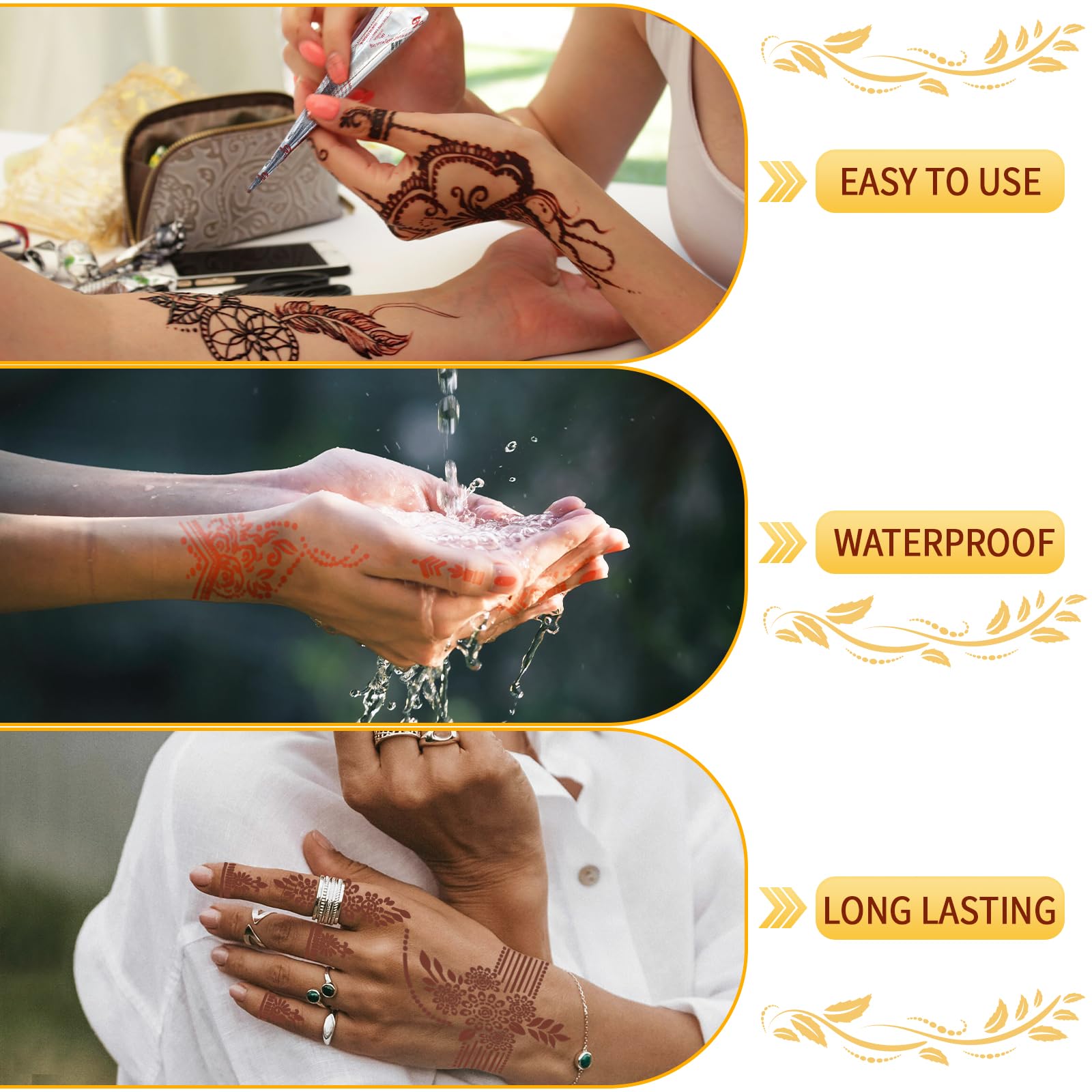 PllusJoys skin prep pads and precision brush for clean application.