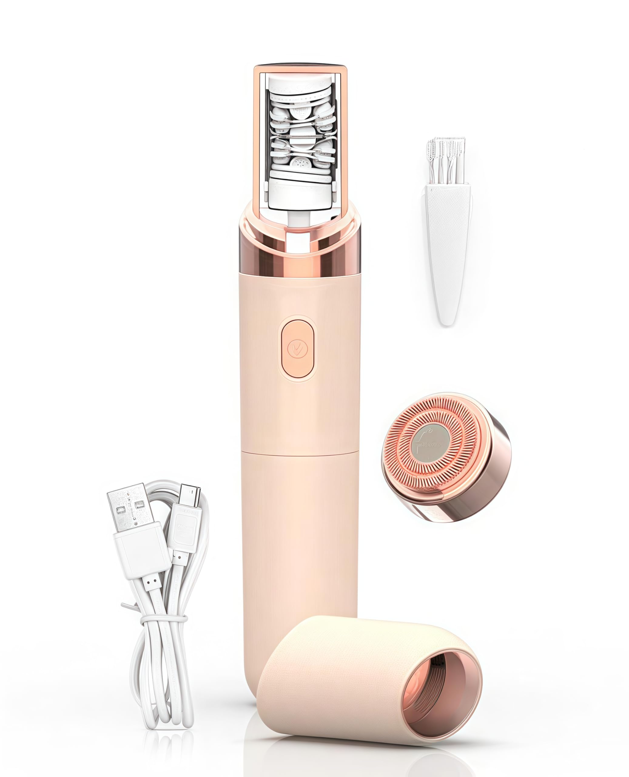 PluxiEpil Pro 3.0 face-epilator-use — salon-grade precision for quick at-home smoothing.