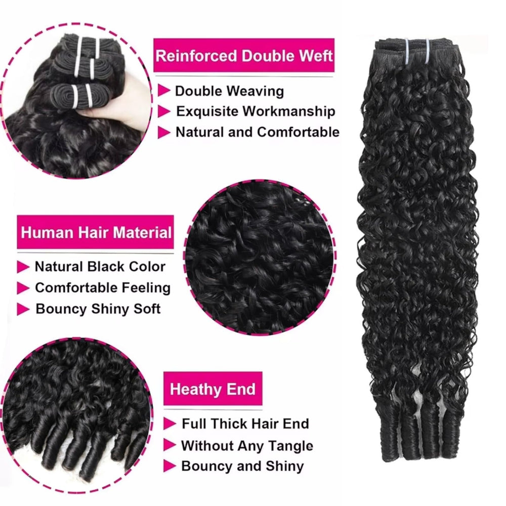 PNKHB Burmese curly bundles spiral end showing defined waves and bounce