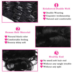Pobokix body wave extensions invisible lace weft showing seamless natural look