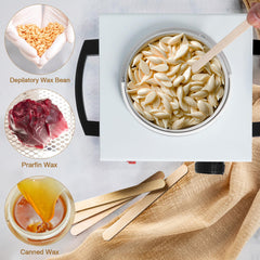 Podoy wax warmer heats wax quickly in 10-15 minutes