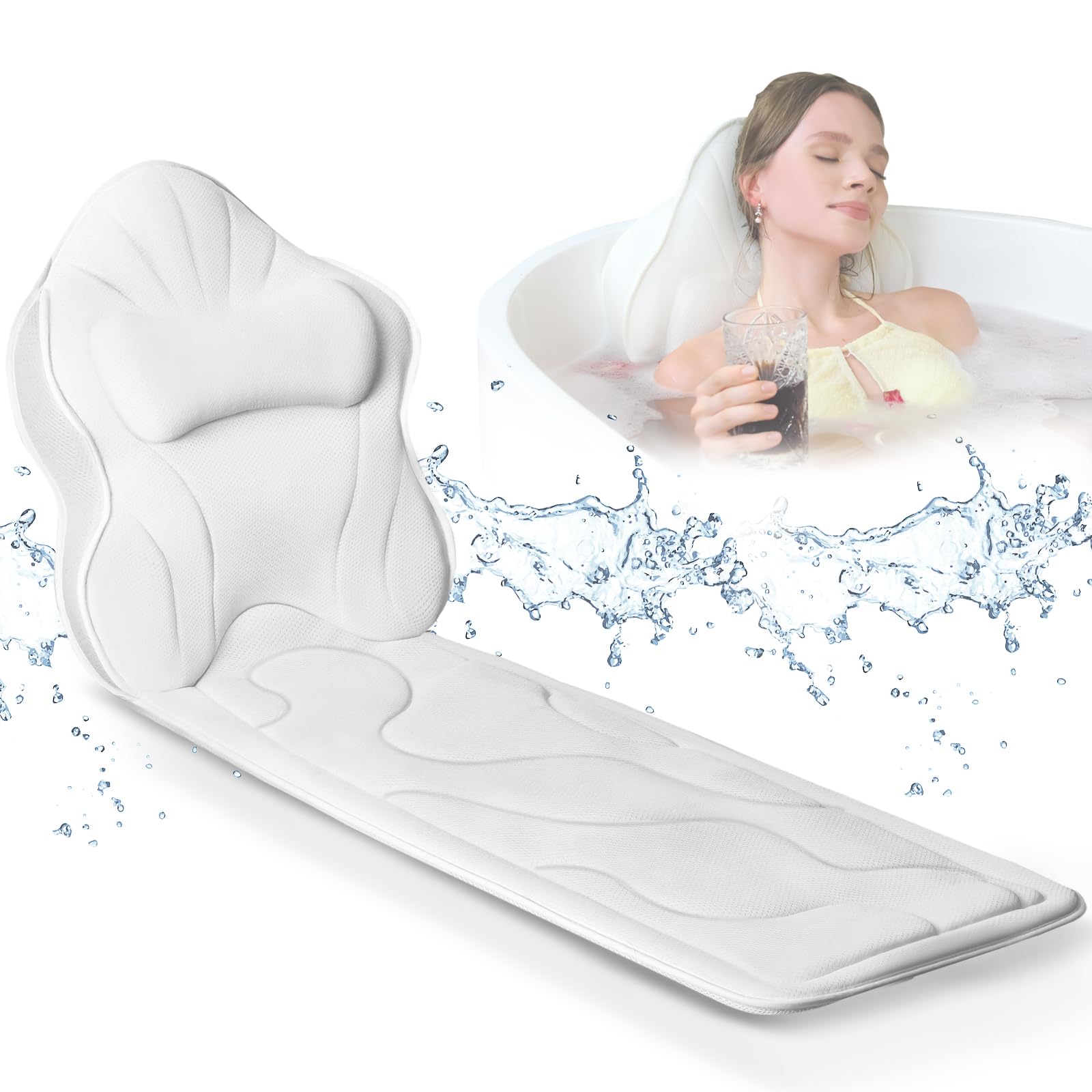 Poemland bath pillow makes a thoughtful gift for bath lovers and busy souls.