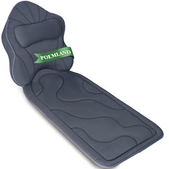 Poemland bath pillow one-piece-design provides full-body comfort and stable tub surface.