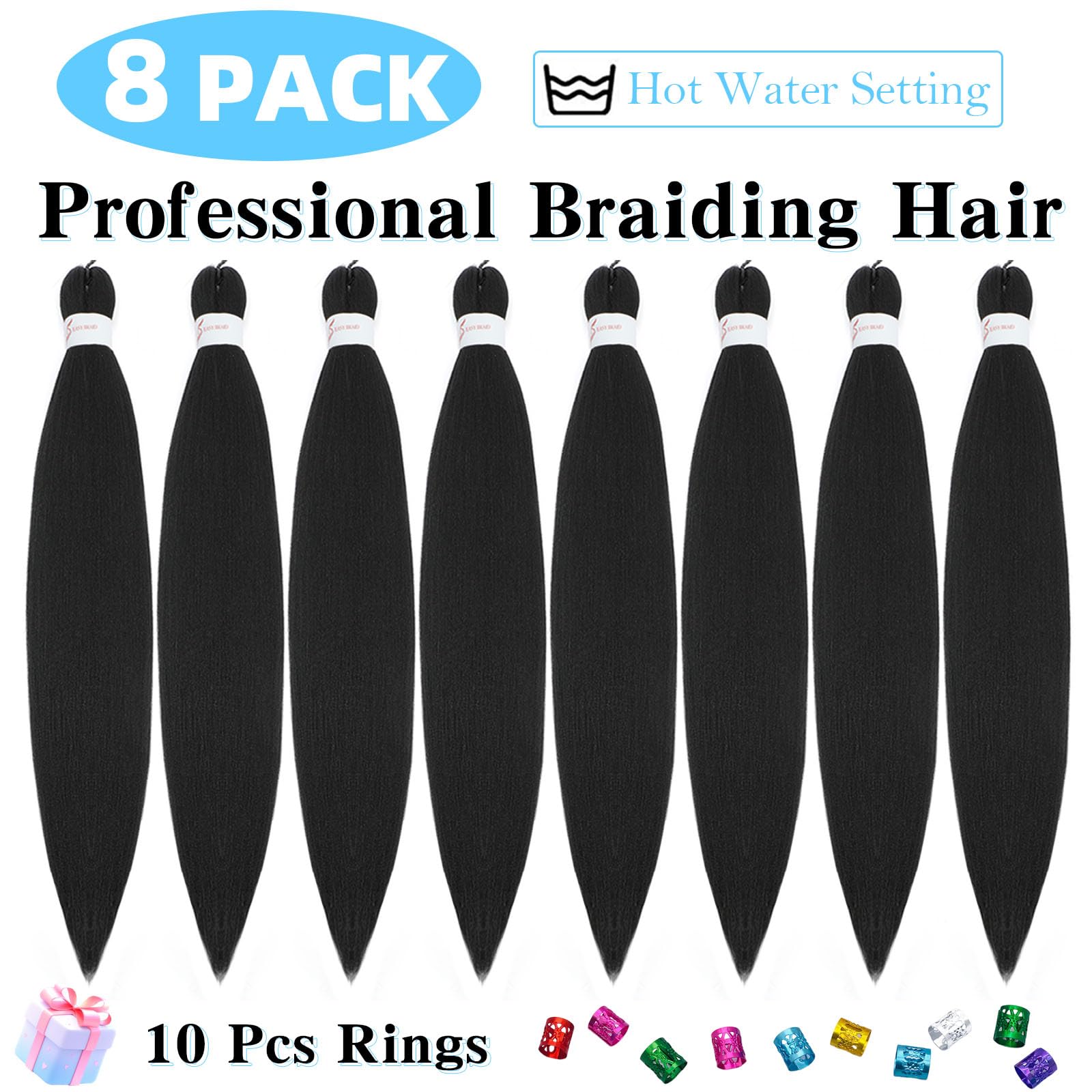 Pofworld braiding hair soft yaki texture close-up emphasizes natural feel.