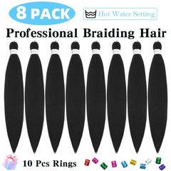 Pofworld braiding hair soft yaki texture close-up emphasizes natural feel.