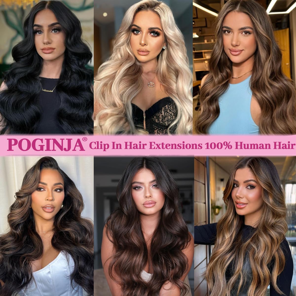 POGINJA quick transformation shot demonstrates easy at-home styling