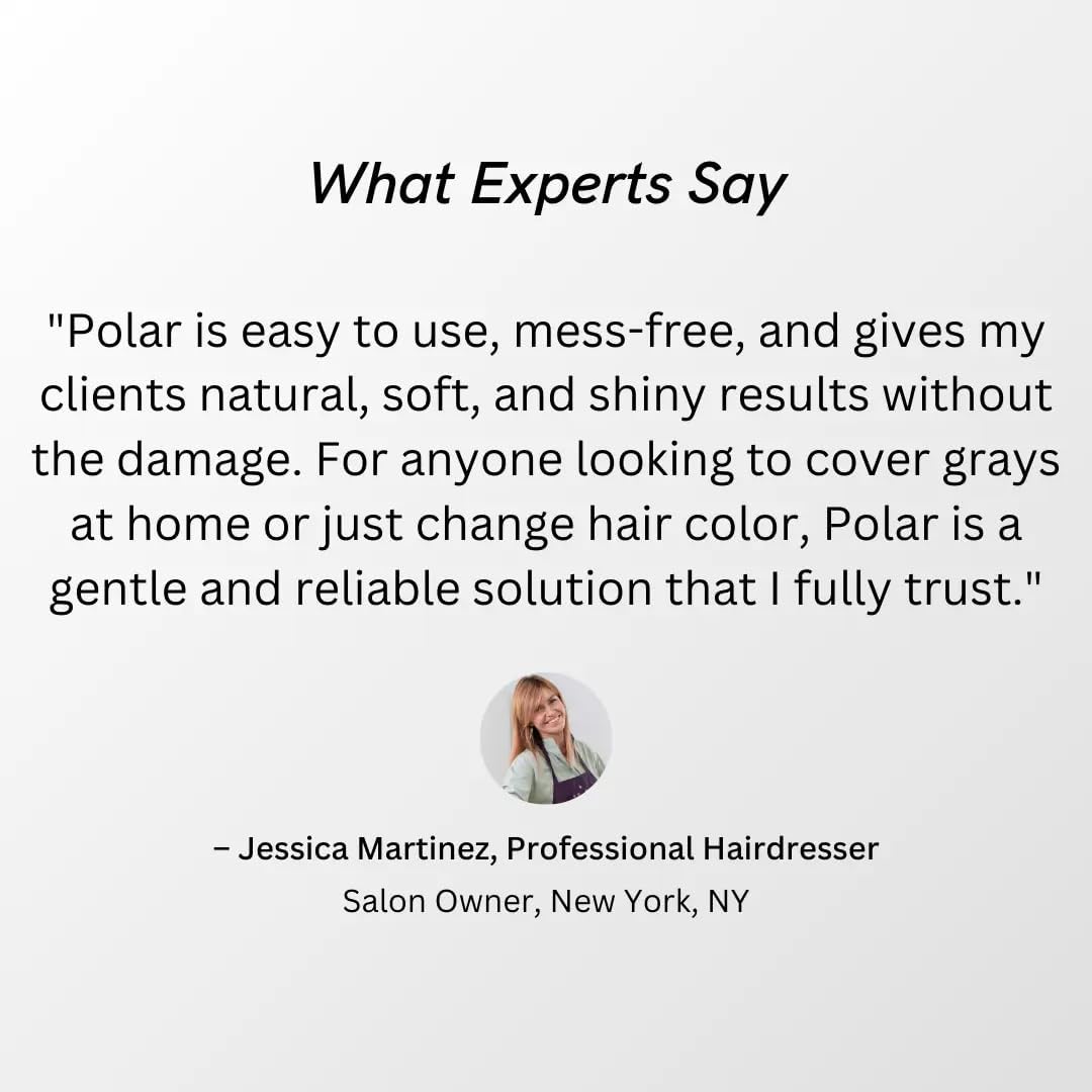 Polar Hair Care 6.76 oz bottle for easy at-home color maintenance