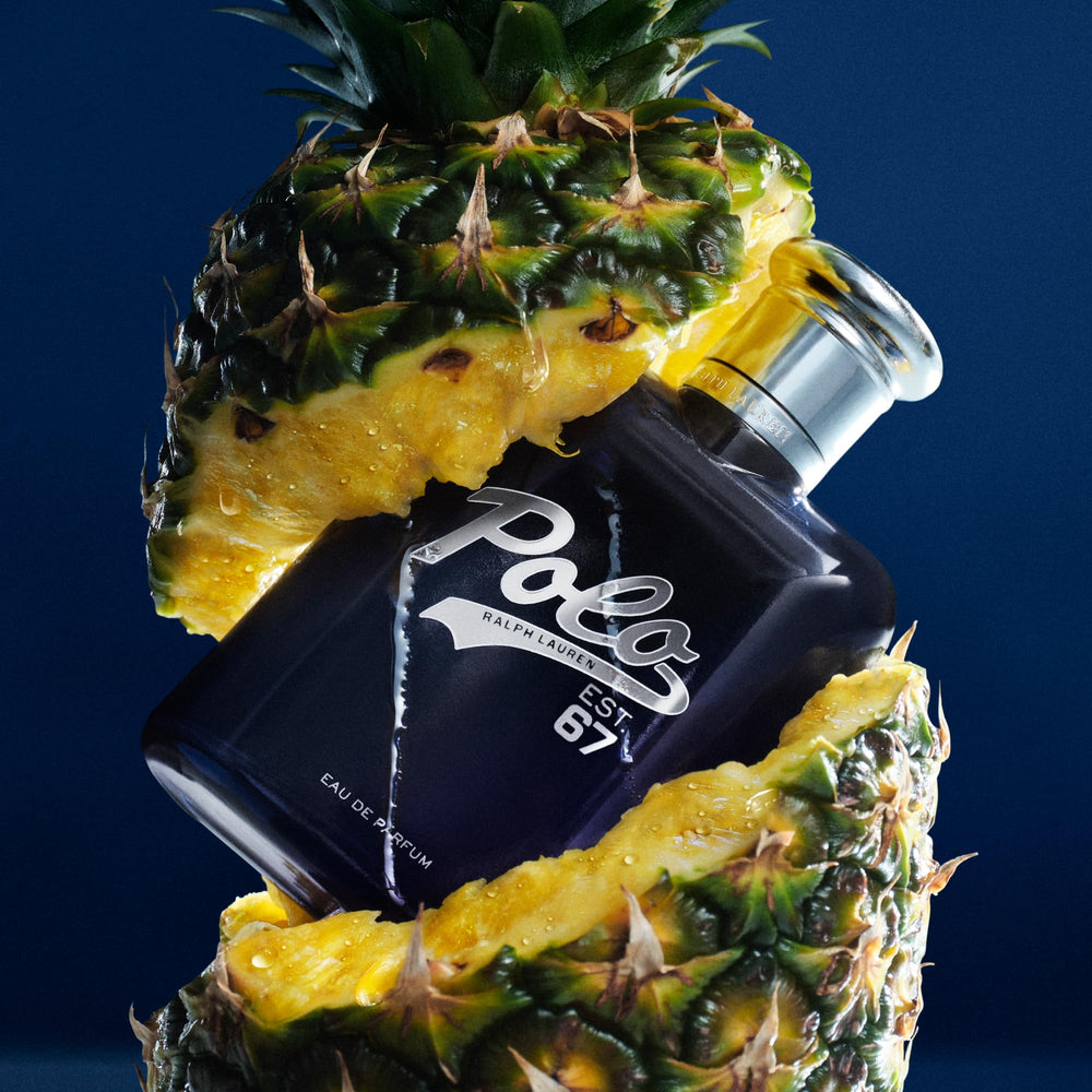 Polo 67 benzoin dry-down suggesting smooth, resinous depth.