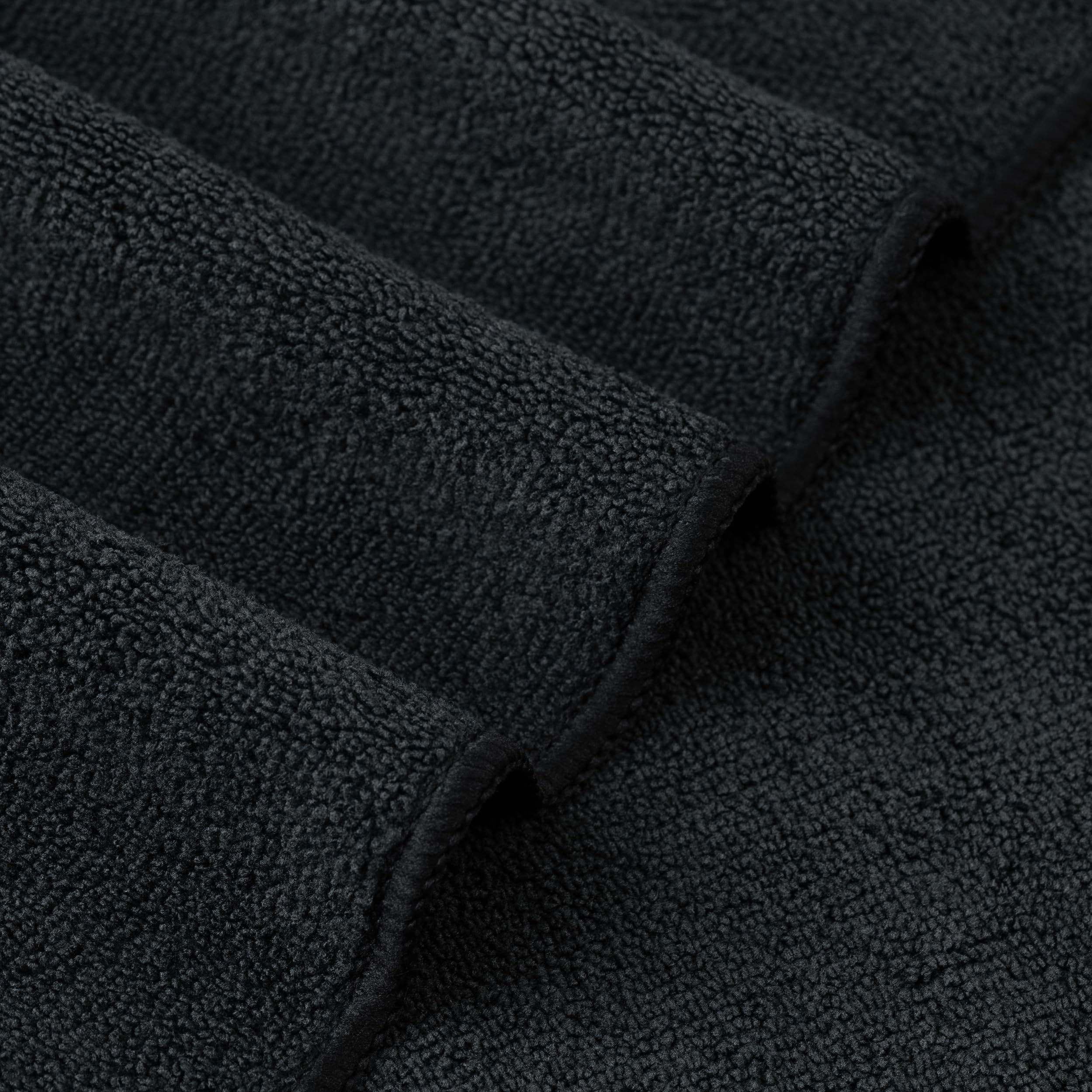 POLYTE dual-pile terry weave closeup emphasizes plush, quick-drying performance