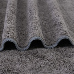 POLYTE quick-dry microfiber towel dries hair quickly with plush softness