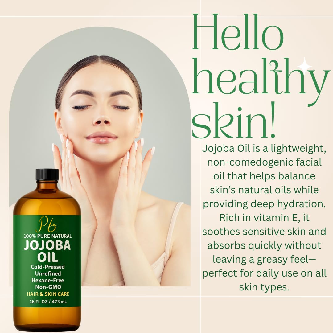 Pomberries Jojoba Oil skincare scene illustrating quick absorption