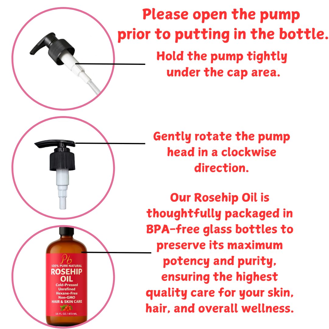 Pomberries Rosehip Seed Oil packaging preserves freshness and offers value