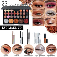 Pomcral makeup kit eyebrow makeup enables defined brows effortlessly
