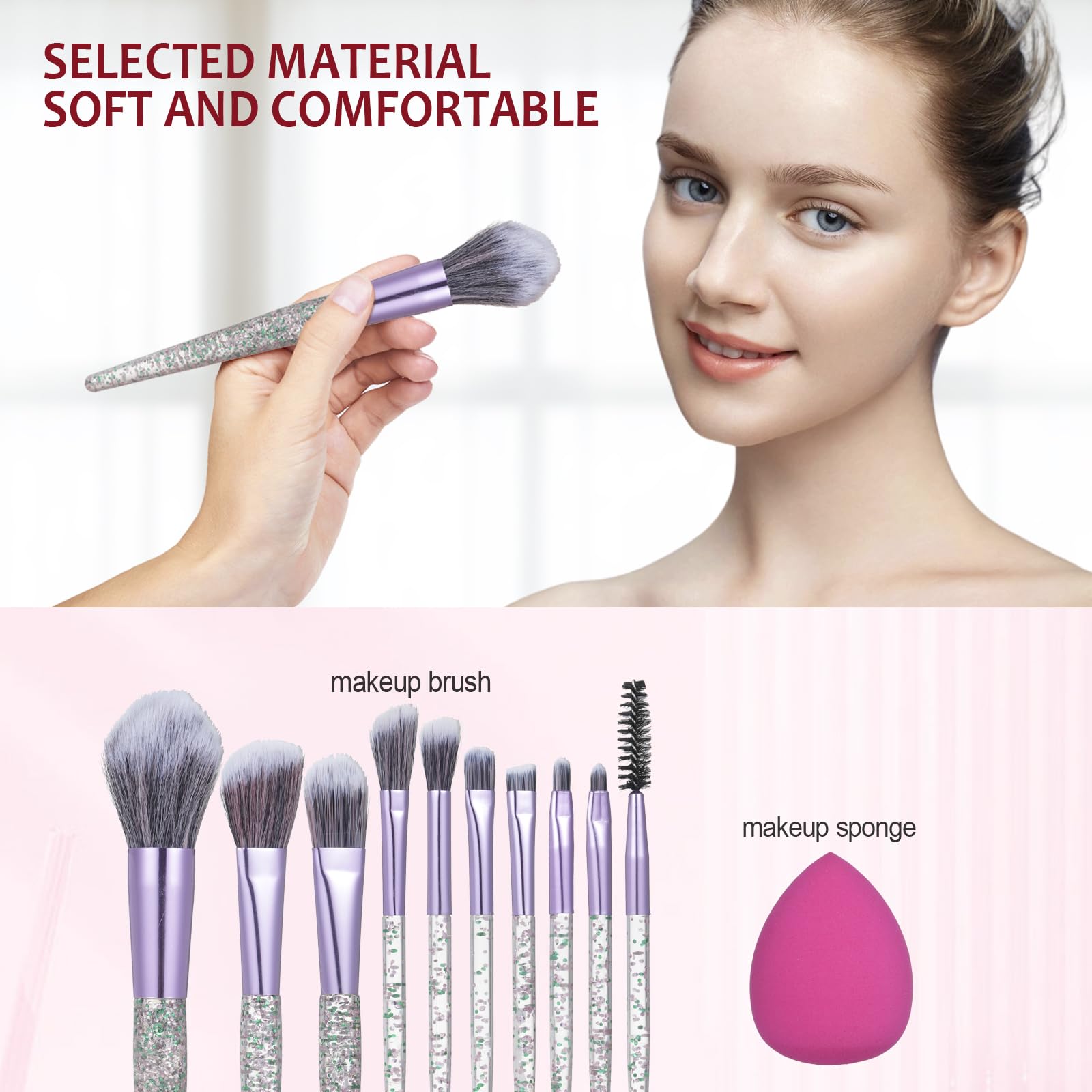 Pomcral makeup kit eyebrow pen shapes brows for natural or dramatic effects